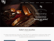 Tablet Screenshot of dalbirsonsjewellers.com